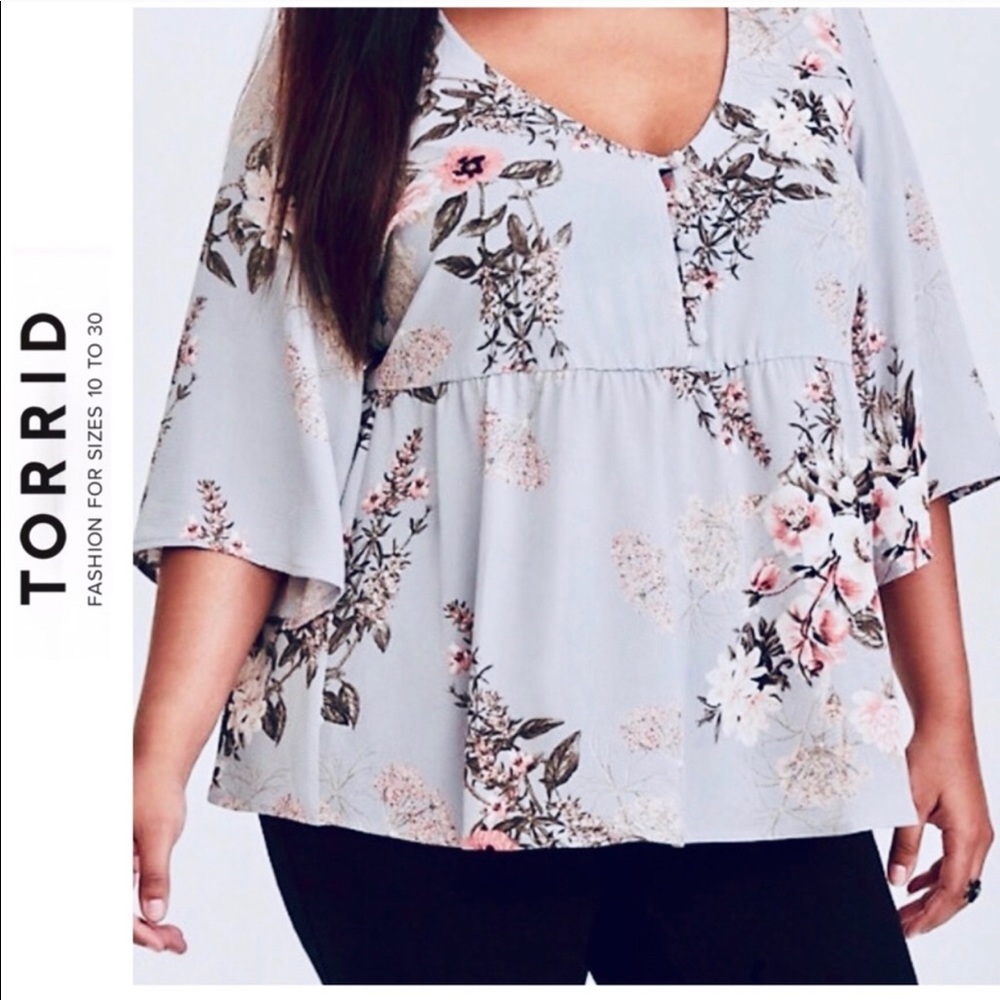 Torrid Floral Babydoll